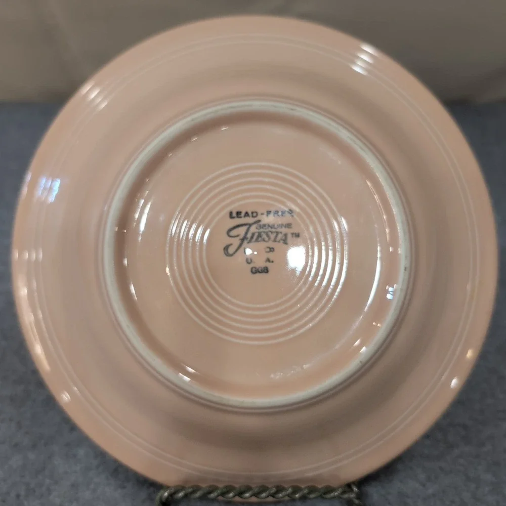 Fiesta Ware Apricot Rim Soup Bowl 9